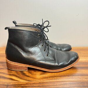 FORTRESS OF INCA Booties Ankle Boots Size 38 Black
